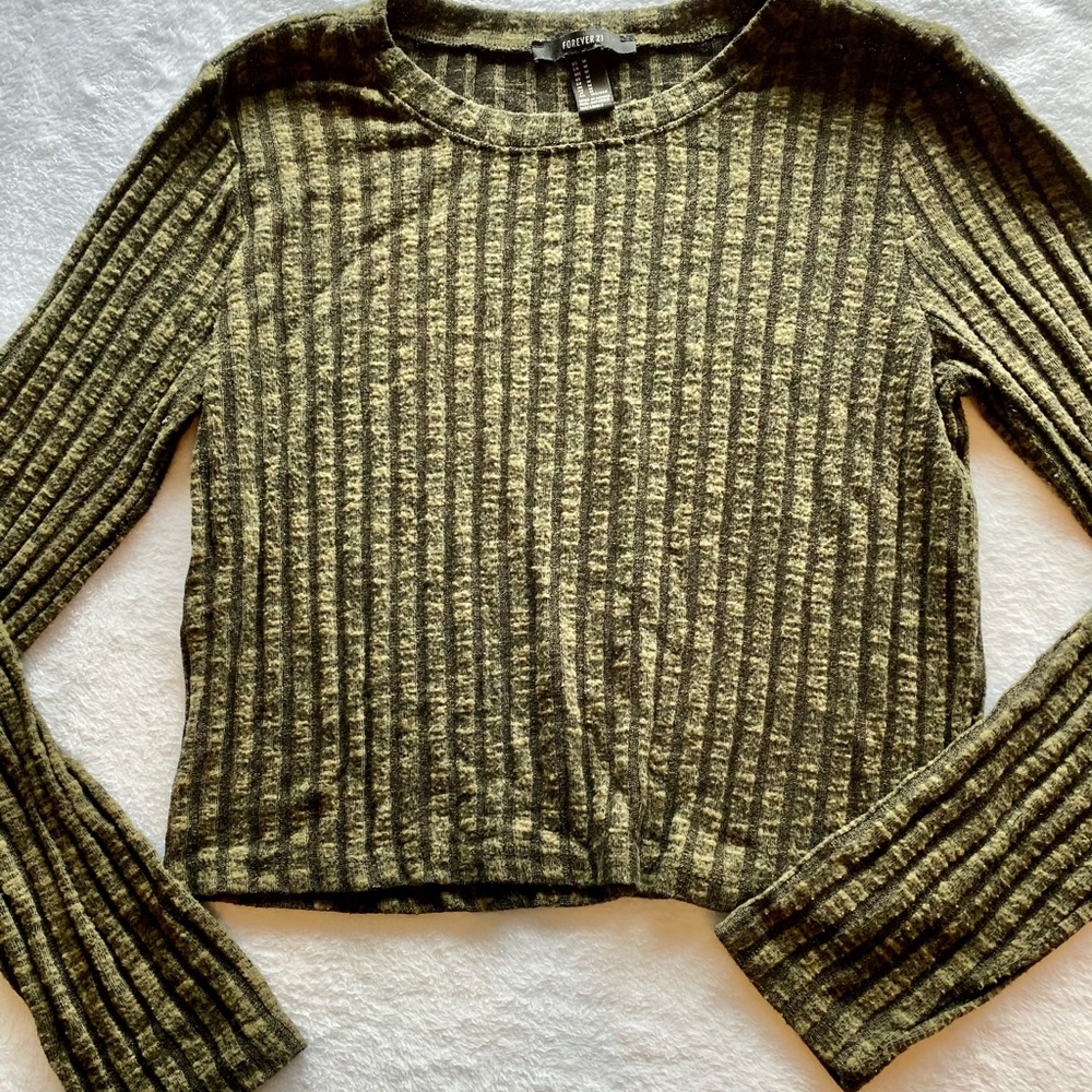 Green F21 Long Sleeve